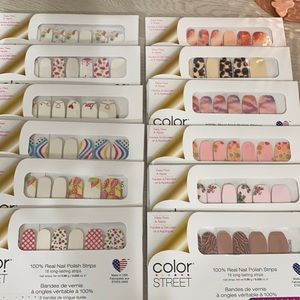 12 sets of Color Street design nail strips